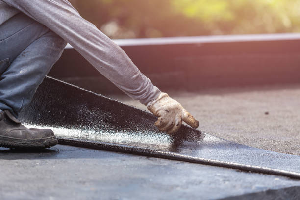 Professional Basement Waterproofing technician working in Benton Harbor, MI